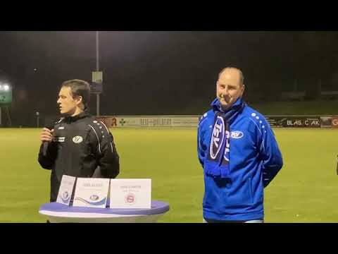 Philipp Frank, Trainer TSV Emmelshausen, nach dem 3:0 gegen den FSV Salmrohr: