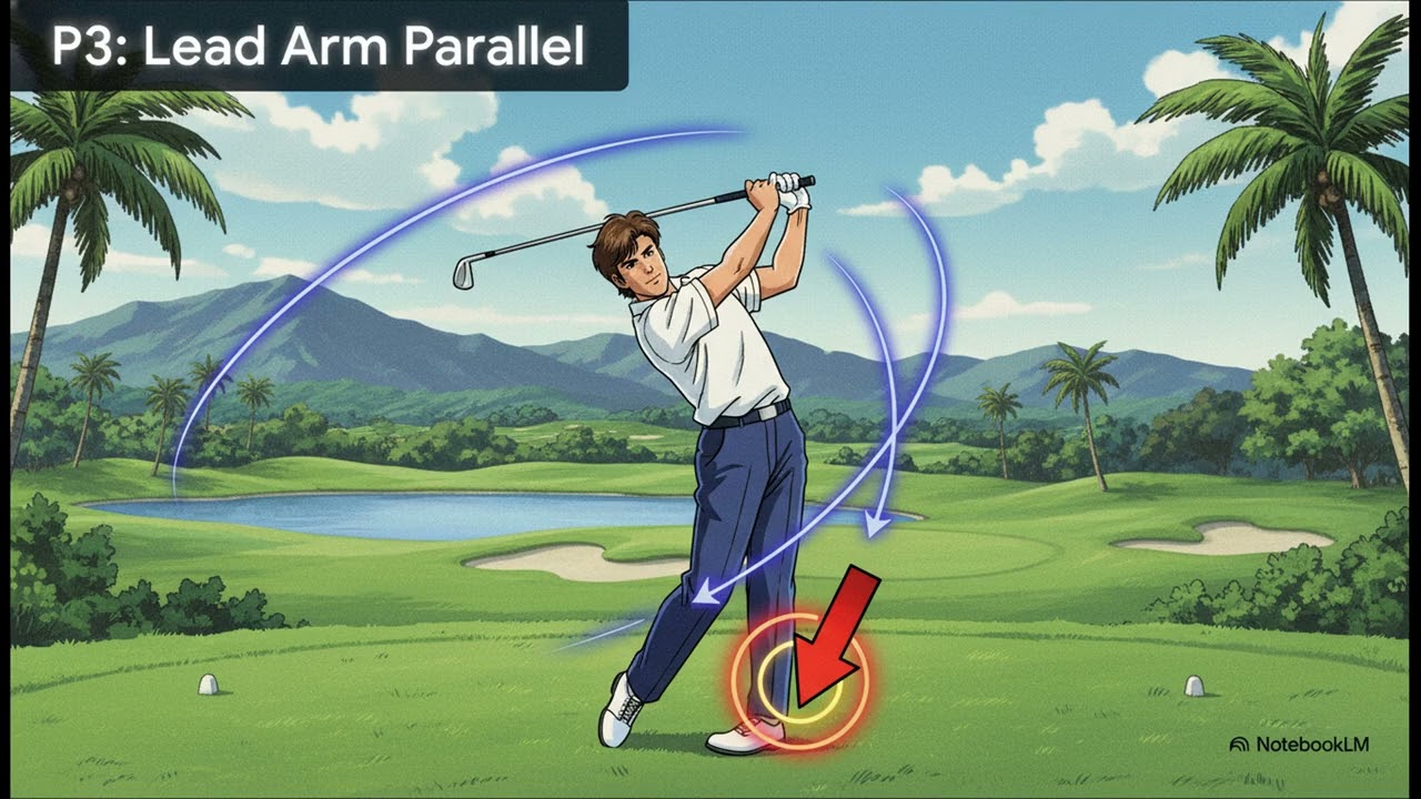 #388 Lower Core Golfer – Full Swing Sequence Guide