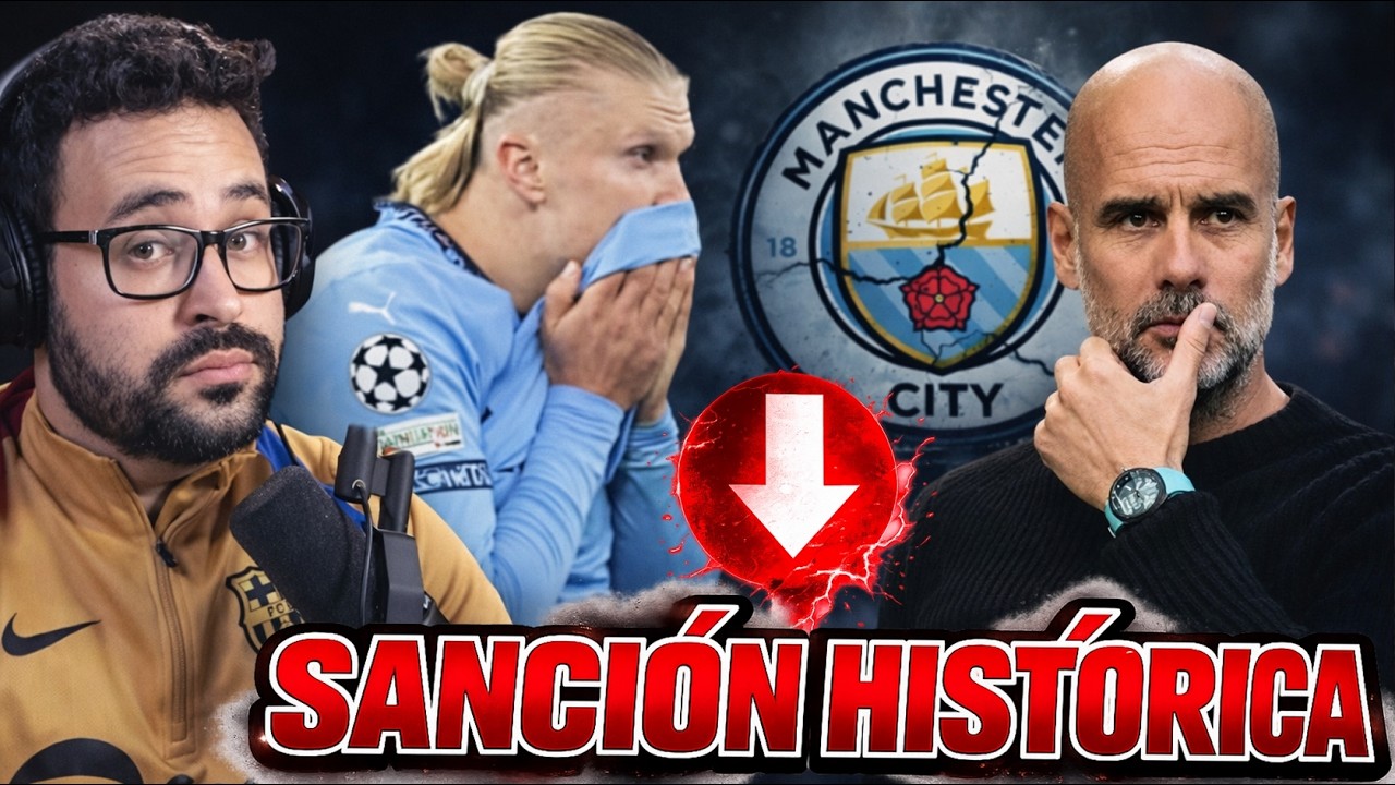 🚨¡SANCIÓN HISTÓRICA al CITY! -60 PUNTOS y DESCENSO...¡FUGA de ESTRELLAS y ADIÓS GUARDIOLA! ASEGURAN