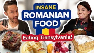 EATING Transylvanian Food in Cluj-Napoca Romania 😋Food in Romania