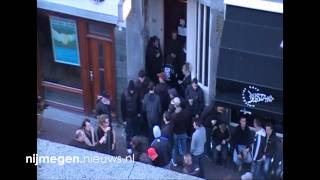 preview picture of video 'Willem II hooligans in Nijmegen'