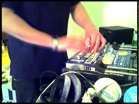 Dj Card-1 making beats on the Korg Electribe