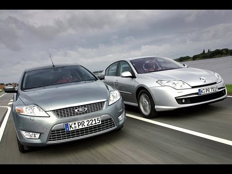 Renault Laguna vs. Ford Mondeo - Mid-size car in a large format