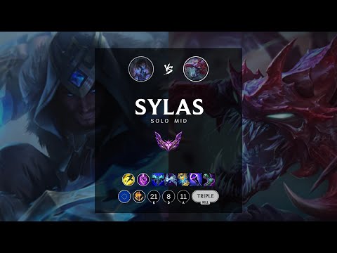 Sylas Mid vs Cho'Gath - EUW Master Patch 12.20