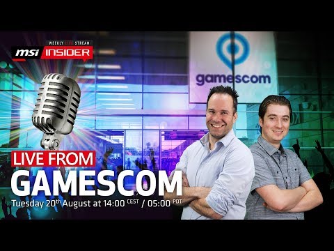 Live from Gamescom 2019 | MSI