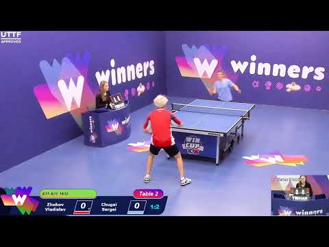 WINners CUP table 2  23.09  Zhukov Vladislav - Chugai Sergei  21:30