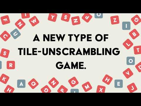 A Little Wordy: A sneaky two-player tile game for would-be word wizards in 30 seconds.