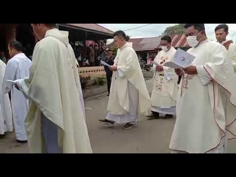Missa Perdana Pastor Erik Sitepu OFM.Conv // Katolik // Romo Katolik