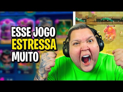 enfrentei O DECK MAIS TROLL do CLASH ROYALE!