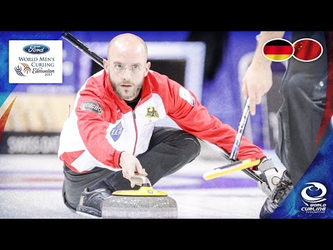 Germany v China - Round-robin - Ford World Men's Curling Championship 2017