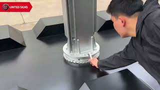 United Signs USMT-8 Mobile Trailer