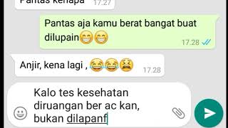 Download lagu KUMPULAN CHAT WA GOMBALAN TERBARU BIKIN BAPER CEWEK mp3