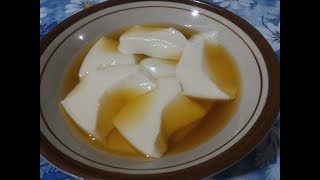 Cara Membuat Tahwa dari Agar/Jelly (BeanCurd)