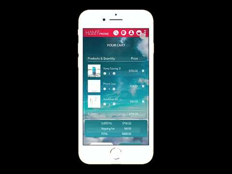 Hamy eCommerce UX/UI Design Project for Mobile with Figma