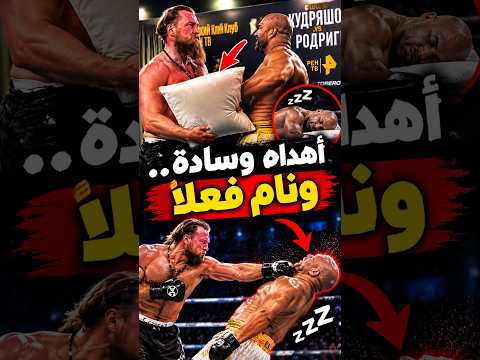 أهداه وسادة… ونام فعلًا  #boxing  #knockout