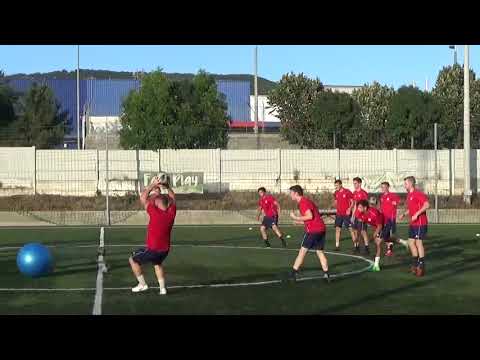 Felnőtt csapatunk jó hangulatban készül