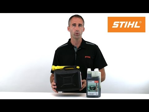 How to mix your own fuel for STIHL chainsaws & equipment