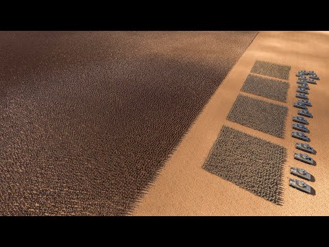 40K USA SOLDIERS vs 1.000.000 SPARTANS - Ultimate Epic Battle Simulator 2 UEBS2