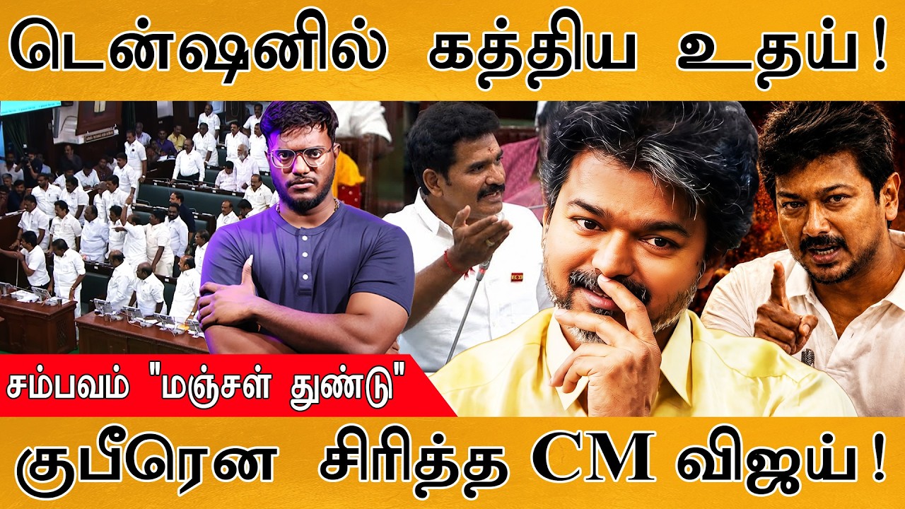 உதய்யை டென்ஷனாக்கி குபீரென சிரித்த CM Vijay | North India Reels | Karthick Maa