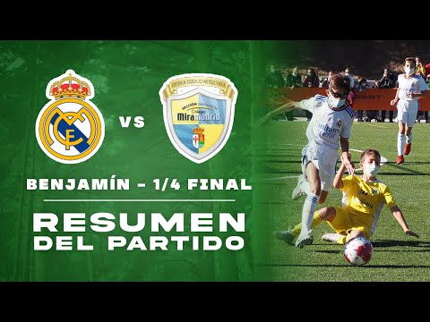 RESTV / Real Madrid 1 - C. Miramadrid 0 / BENJAMÍN / 1/4 final - FASE ORO