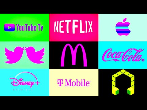 Best Logo compilation: YouTube tv, Netflix Apple, Twitter, MacDonald's etc Logo Effects(most viewed)