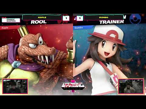Uprising Top 24: Kople (King K. Rool) vs Gumbo (PKMN Trainer)