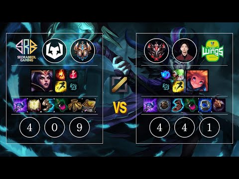 SRB Danchung LeBlanc vs JAG Yaharong Zoe Mid - KR Challenger Patch 10.10