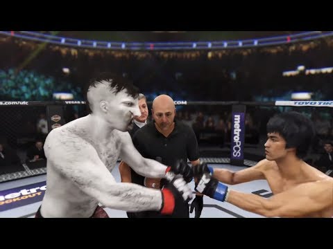 Minotaur vs. Bruce Lee (EA sports UFC 3)