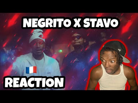 AMERICAN REACTS TO FRENCH RAP! Negrito & Stavo - Bala Bala (Clip officiel)