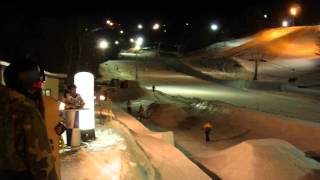 preview picture of video 'Red Bull Freeze Ice skating onze ski place Hokkaido'