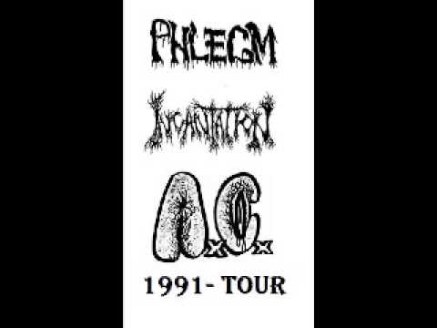 Phlegm-Incantation-AnalCunt tour silliness