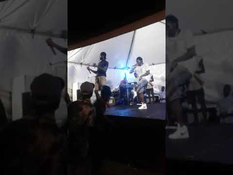 Lizard man & Madlock live performance Grenville Carnival launch 2017