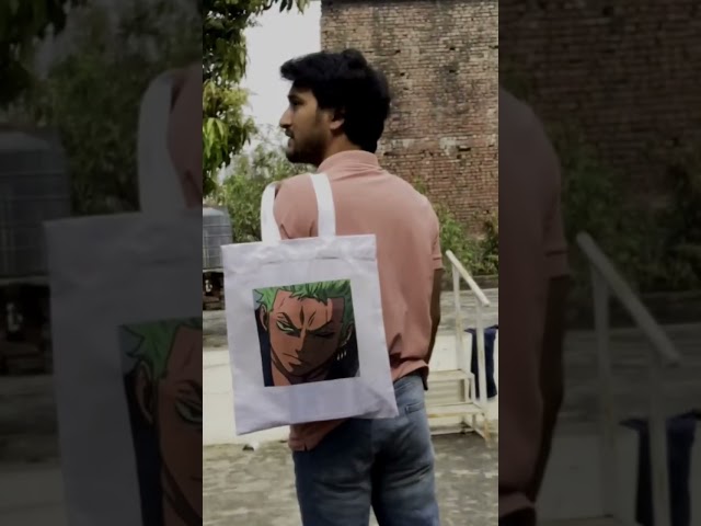 Vídeo relacionado con Konix Naruto Shippuden Bolsa Tote Bag con asas largas - 38 x 42 cm - 100% poliéster - Diseño Naruto Ramen - Blanco