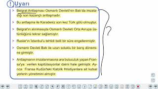 Eğitim Vadisi TYT Tarih 11.Föy Değişen Dünya Dengeleri Karşısında Osmanlı Siyaseti 1 Konu Anlatım Videoları