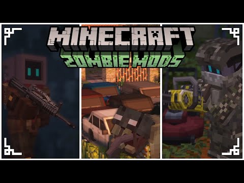 20 Mods that Turn Minecraft into an Immersive Zombie Apocalypse!