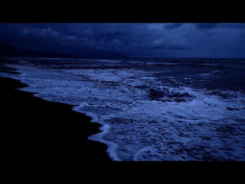 Deep Sleeping 10 Hours - Ocean Waves at Night for Deep Sleep Instantly, Relaxation & Stress Relief