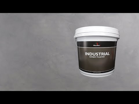 Macoavell - Industrial Cement plaster with clear wax by Macoavell