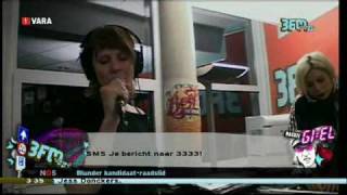 Merels freestyle met DJ Joyce Mercedes bij Nachtegiel op 3fm