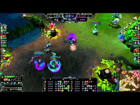IEM Kiev League of Legends - against All authority vs. Team Dignitas