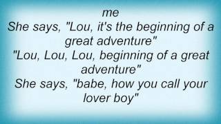 Lou Reed - Beginning Of A Great Adventure Lyrics