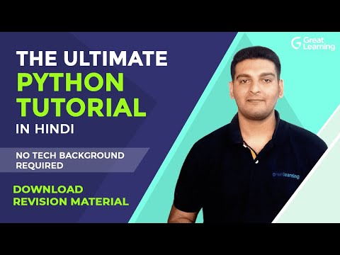 Python Tutorial Python tutorial for beginners Learn Python in 8 Hours Great Learning