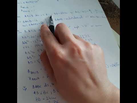 Teoreme in triunghiul dreptunghic. Probleme rezolvate