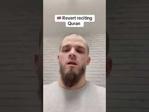Ex Christian recites Surah Al Mulk in Arabic Convert to Islam