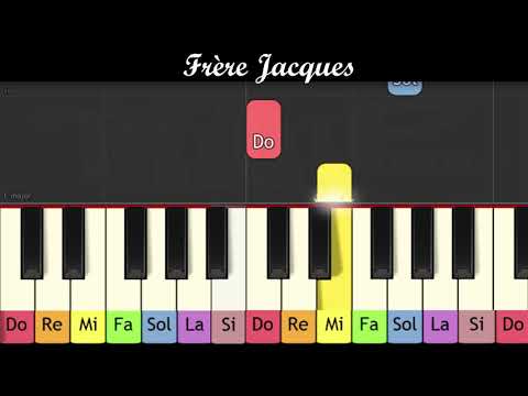 Piano pour enfants - Frère Jacques