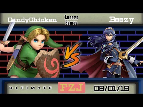 CandyChicken (Yink) vs. Beezy (Wolf, Lucina) - Losers Semis - Flat Zone Jun