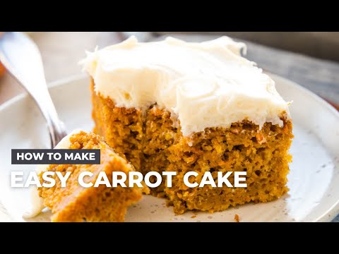 How to Make Easy Carrot Cake
