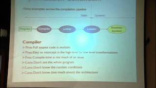 Lec 11 | MIT 6.172 Performance Engineering of Software Systems, Fall 2010