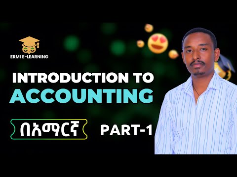 Principle / Fundamental of Accounting I