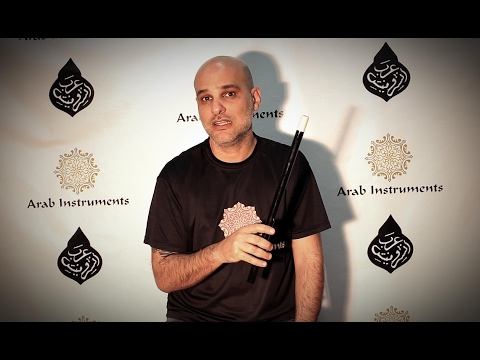 Segah Taksim,  Plastic Arabic Black Metal Color - Tuning Sol (G)