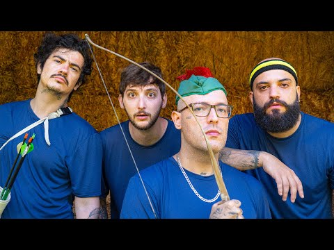 FIZEMOS UMA AULA DE ARCO E FLECHA ft. Caue Moura